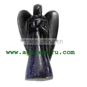 Blue Aventurine Angels : Wholesaler Manufacturer thumbnail-1