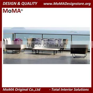 MA105H High End Custom Make Outdoor Rattan Sofa Set For Hotel Living Room Hotel Resort Furniture thumbnail-6