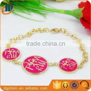 Brillant Enamel Stainless Steel Bangle ,Epoxy Bracelets Jewelry. thumbnail-1