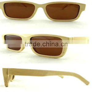 Sunglass High Quality, Bamboo Wood Small Frame Eyewear thumbnail-1