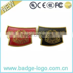Fashion Die Casting Nameplate With Embossed Logo thumbnail-1
