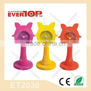 2016 Cute Animal Shaped Silcone Alarm Clock ET2038 thumbnail-1