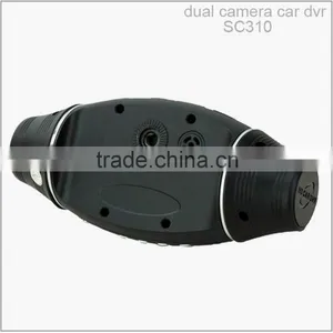 Wide Angle 120/140 Degree Adjustable Full HD Dual Camera Dash Cam thumbnail-2