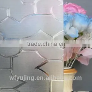 Factory Price Pattered Glass for Shower Rooms, Window and Door thumbnail-5