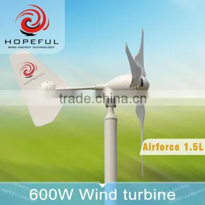 Wind Solar Home Hybrid System 600w Wind Turbine Generator thumbnail-2