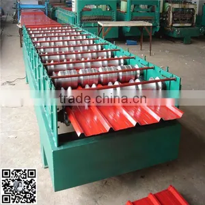 Roofing Tile Cold Roll Forming Machine With PLC Control System thumbnail-1
