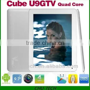 9.7" Cube U9GTv U9gt5 Quad Core Retina Capacitive 1.8GHz Dual Cam 2GB/16GB TAB thumbnail-1