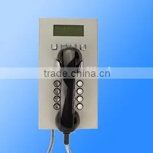 Koontech Professional Wall-mounted Emergency Phone Public Service Phone for Bank (KNZD-5LCD) thumbnail-2