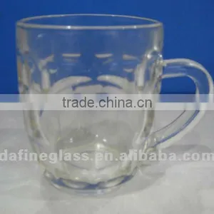 300ml Transparent Water Drinking Cup With Holder Beer Cup China Wholesale thumbnail-1