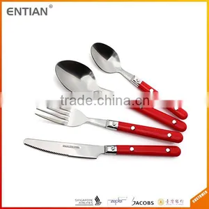 Stainless Steel Cutlery Black Handle, Cutlery Sets 24pcs, Set Cutlery thumbnail-4