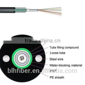 Outdoor G652D SM 2-288 Core Gyxtw Loose Tube Fiber Optic Cable thumbnail-2