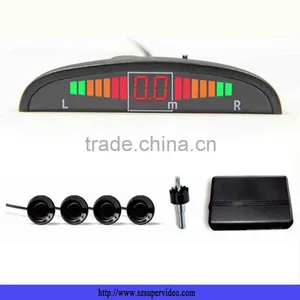 High Quality Back up Led Universal Car Parking Sensor With 4 Probes for Car Reversing thumbnail-1