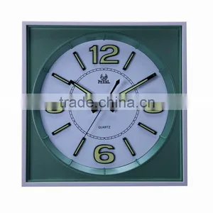 Pearl Quiet Sweep Wall Clock PW243 With Luminous 3D Numbers thumbnail-4