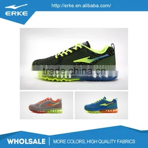ERKE Wholesale Dropshiping Brand Breathable Kintted Mesh Mens Air Cushion Sport Running Shoes thumbnail-6
