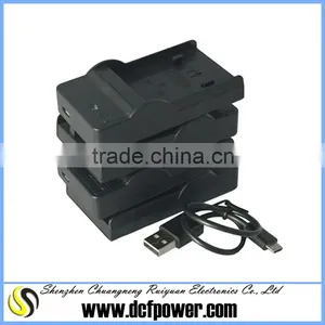 Fit For EN-EL3E EN-EL3 EN-EL3A Dual Digital Camera Charger With Car Adaptor thumbnail-2