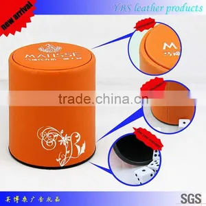 New Arrival Custom Leather Dice Cup and Dice Tray for Promotion thumbnail-1