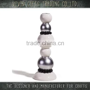 Only New Design Porcelain Long Tower Candle Holder in Decoration thumbnail-1