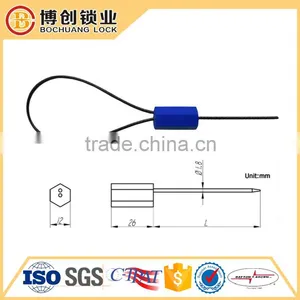 Metal Lock Head Gavanized Wire Cable Seal With 1.8mm Diameter thumbnail-3