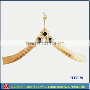 TPU Gold Metal Plating Decoration Shoe Strap HT2020B thumbnail-2