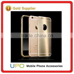 [UPO] New Arrival Luxury Electroplating Mirror Bright Aluminum Metal Cell Phone Case for IPhone 6 Plus thumbnail-6