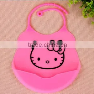 2014 New Design Washable Baby Silicone Bibs thumbnail-1