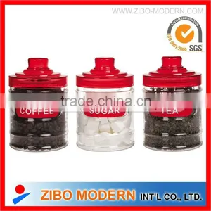 Coffee, Sugar ,Tea Container Set / Glass Jar thumbnail-1