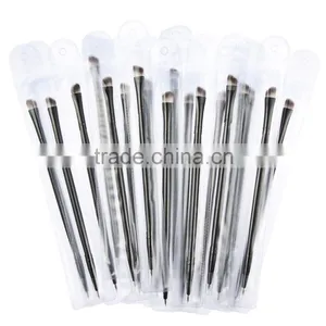 5PCS 2 Heads Makeup Brushes Eyeshadow Brushes Eyeliner Powder Blending Brush Cosmetic Tool thumbnail-1