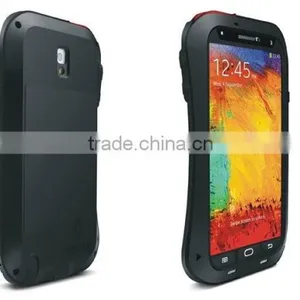 2015 Fashion Mobile Phone Case LOVE MEI Shockproof Waterproof Rugged Gorilla Metal Case for Galaxy Note3 III/Galaxy Note 2. thumbnail-1