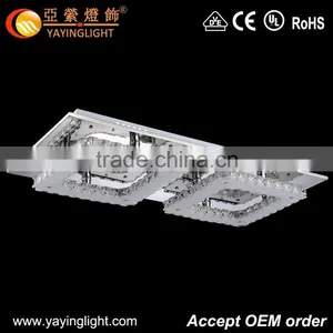 New Crystal Ceiling Lamps With Led, Luxury Modern Crystal Led Office Ceiling Lamp thumbnail-1