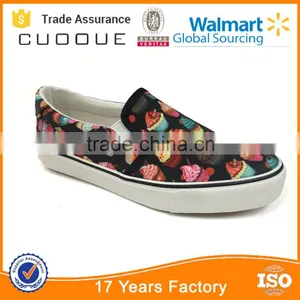 Women Flower Painting Canvas Shoes thumbnail-1