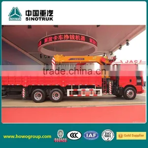 SINOTRUK HOWO 6x4 Crane Truck 266Hp for Sale Howo Truck thumbnail-1