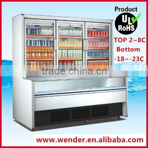 2m 2015 New Product Commercial Supermarket Freezer Showcase thumbnail-1