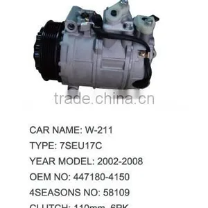 A/C Compressor For MERCEDES-BENZ W-211 thumbnail-1