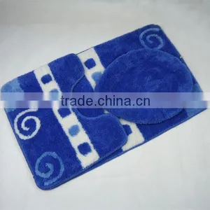 Pile Flocking Bathroom Rug Sets thumbnail-4