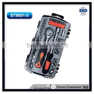 35PCS 3/8'' Ratchet Handle, 1/4" Socket Set Auto Tools Set thumbnail-1