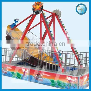 Amusement Swing Ship Rides! Lino 12 Seats Amusement Rides Children Pirate Ship for Sale thumbnail-6