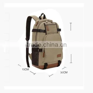 Fashion Trend Camping Custom Canvas Backpack thumbnail-6