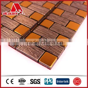 Decorative Handmade Aluminum Ceramic Silver Mosaic for Wall thumbnail-4