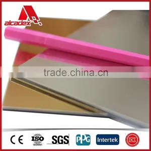 Silver Mirror Aluminum Wall Panels/gold Mirror Aluminum Wall Panels thumbnail-1