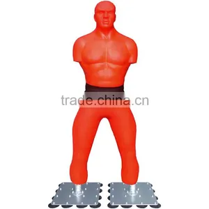 High Quality Professional Kickboxing Bag Free Standing Punching Man Boxing Punching Dummy thumbnail-2