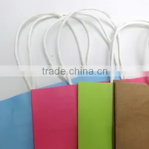 Custom Logo Paper Bag In Stock Cheap Kraft Paper Bag Manufacturers thumbnail-3
