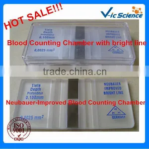 Medical Hospital Neubauer-Improved Advanced Blood Counting Chamber With Bright Line thumbnail-1