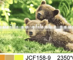 Cartoon Design Disperse Printed Polyester Bedsheet Fabric thumbnail-3