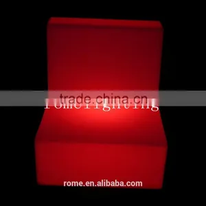Hot Sell Led Lighting Sofa Led Rechargeable Multi Color Waterproof Modern Hard Plastic Sofa thumbnail-2