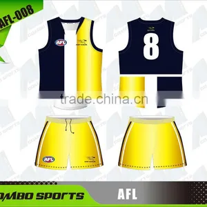 Long Sleeved/sleeveless Sublimation AFL Jumper and Shorts thumbnail-2