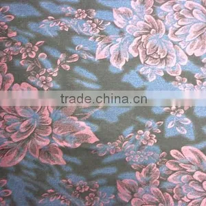 2016 Production Factory Exporting Cotton Poly Lycra Digital Printing Denim Fabric thumbnail-4
