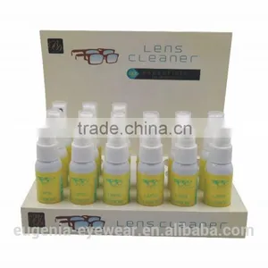 Plastic Spray Bottle Liquid Lens Cleaner in Display thumbnail-1