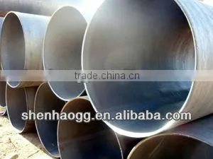 Q195/Q235/Q345 ERW Black Spiral Welded Steel Pipe thumbnail-1