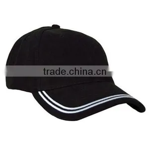 Custom Made Black Baseball Cap Embroidered Own Custom Logo thumbnail-1