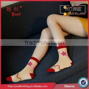 Custom Sock Packaging Korea Sock Knitting Machine Little Flower Sock thumbnail-6